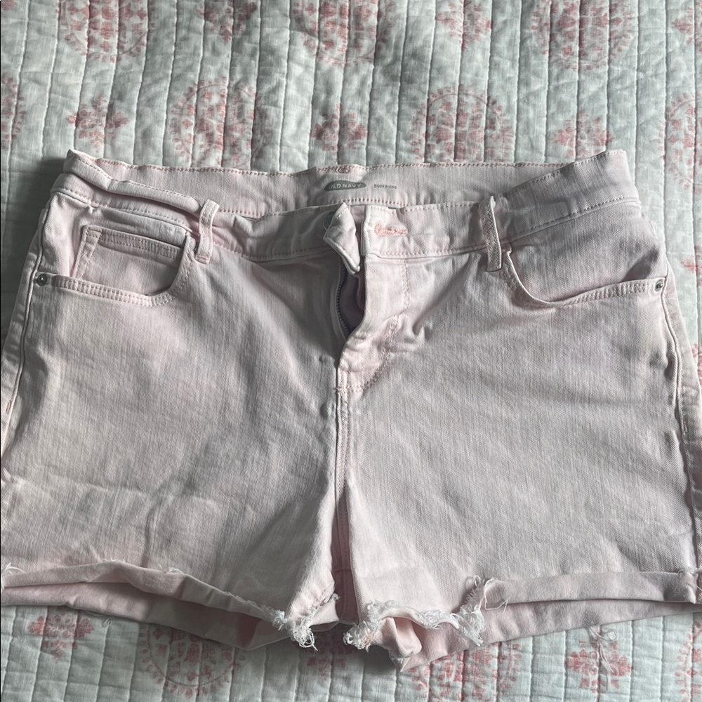Old Navy Soft Pink Women's Jean Shorts